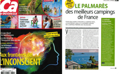 750 meilleurs campings de France – Revue Ça M’intéresse février 2021